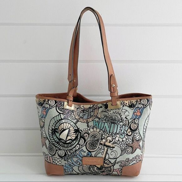 Dooney & Bourke Disney Cruise Line Fantasy Inaugural Sailing Bag & Flap Wristlet - Picture 5 of 16